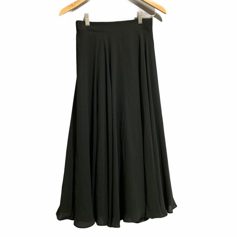 ☘️Georgio Studio flared black skirt